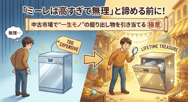 「ミーレは高すぎて無理」と諦める前に！中古市場で“一生モノ”の掘り出し物を引き当てる極意