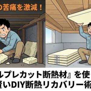 9割の施主が知らない？天井裏の「断熱欠損」をDIYでリカバリーした衝撃の全貌