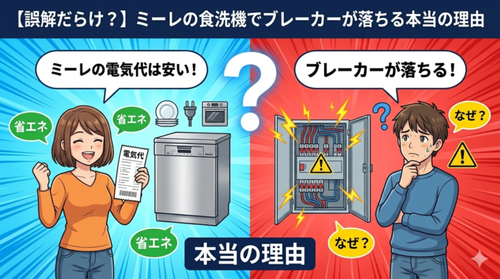 ミーレは悪くない｜EV充電とブレーカー落ちで地獄を見た我が家が、新築前の人に伝えたい3つの教訓
